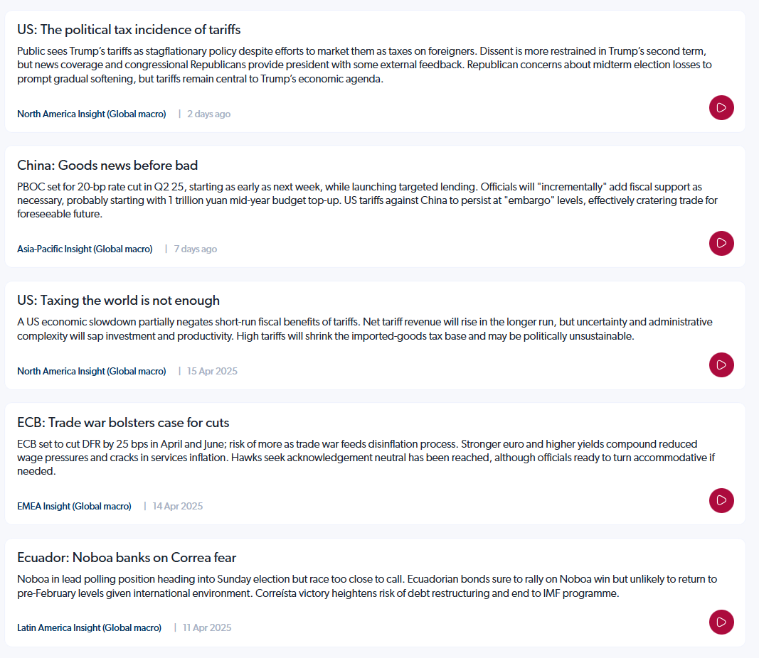 cross market analysis insights