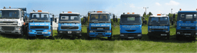 Waste collection - Stratford-upon-Avon, Worcestershire - Pete Bott Skips Ltd - Trucks
