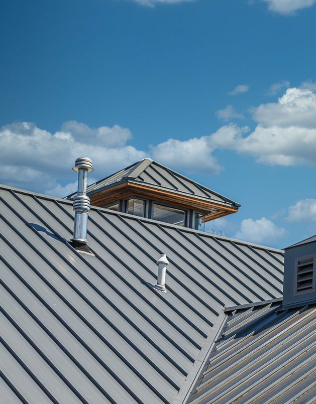 Batten Seam Metal Roof