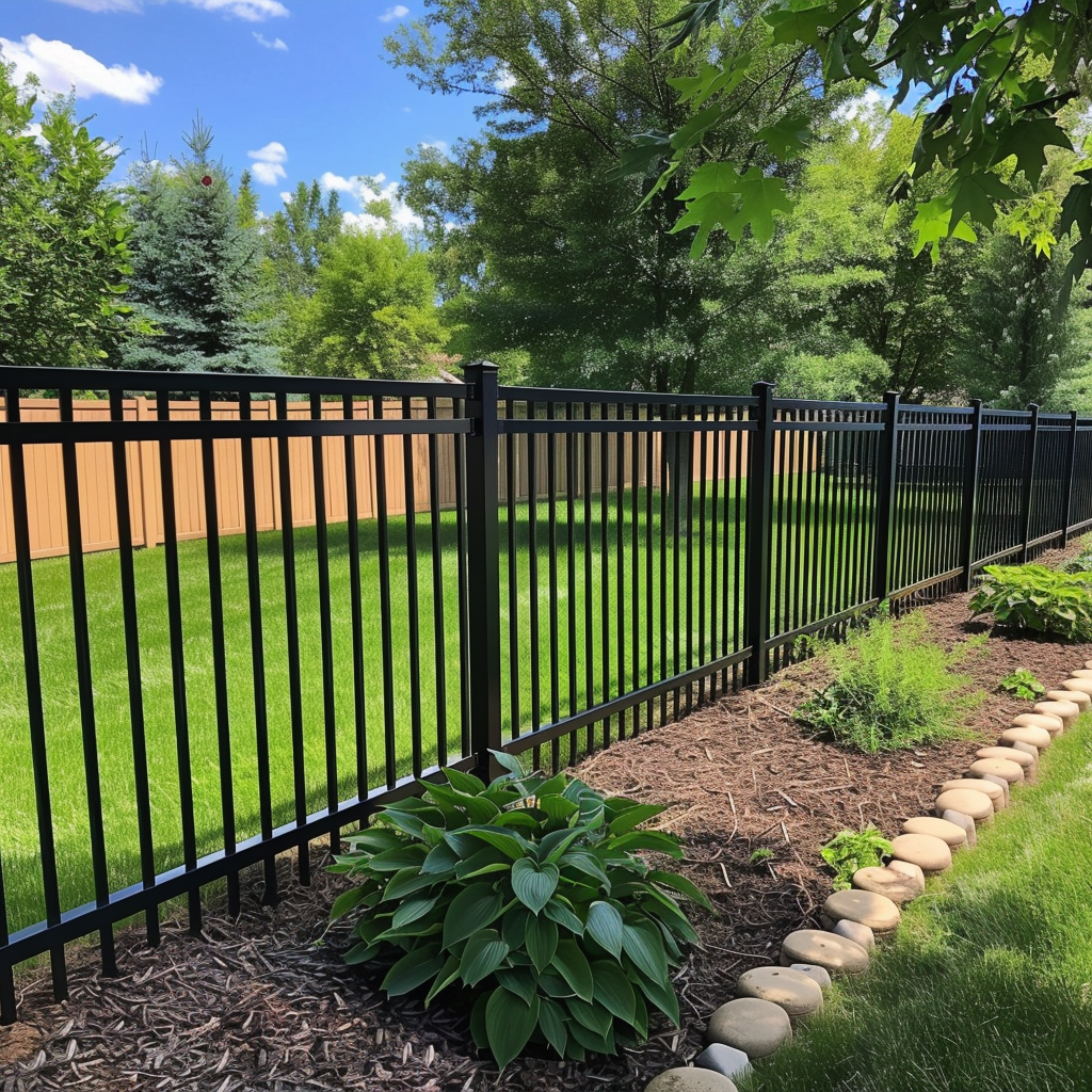 aluminum fence