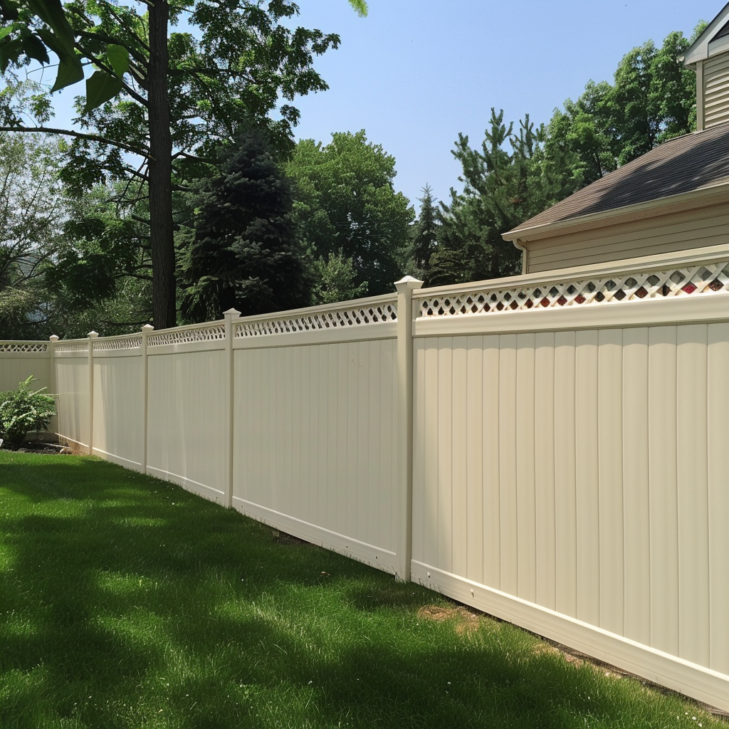 vinyl fence