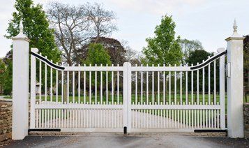 wooden gates