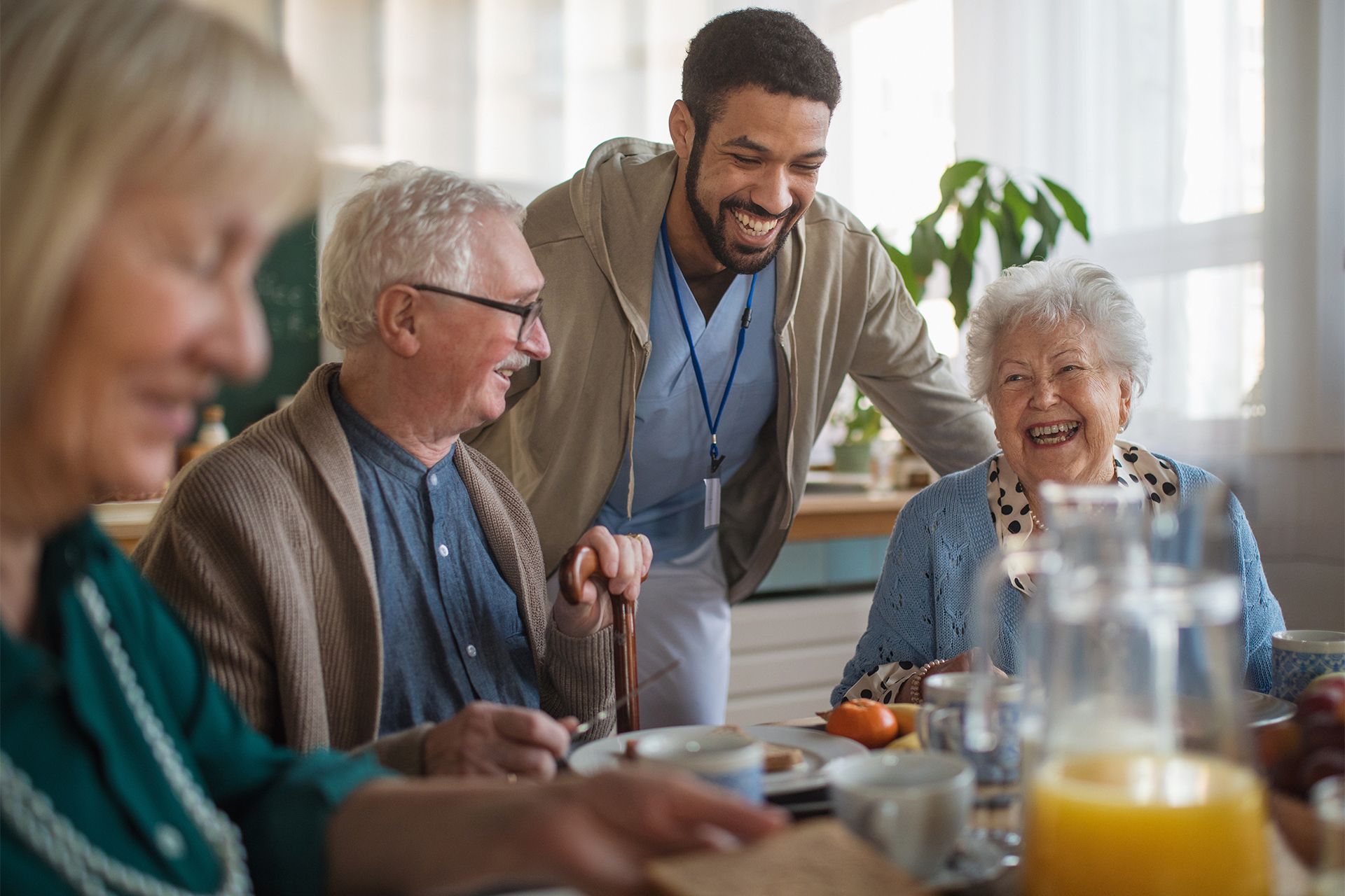 Happy Elderly People