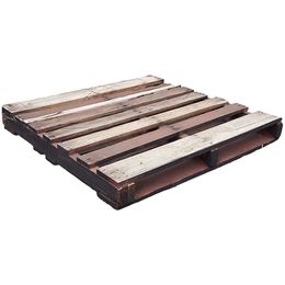 A wooden pallet is shown on a white background.