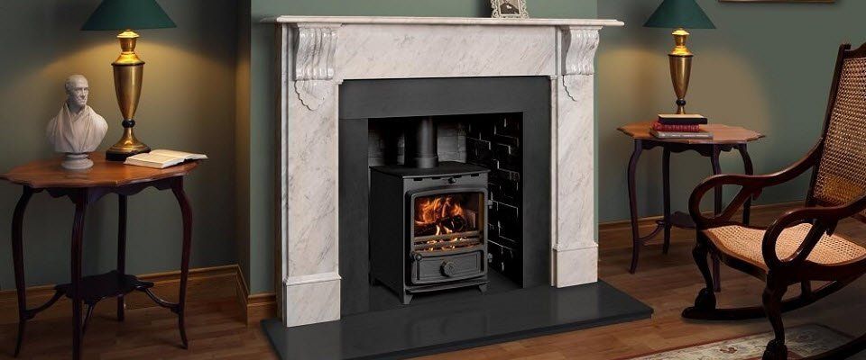Marble Victorian Corbel fireplace