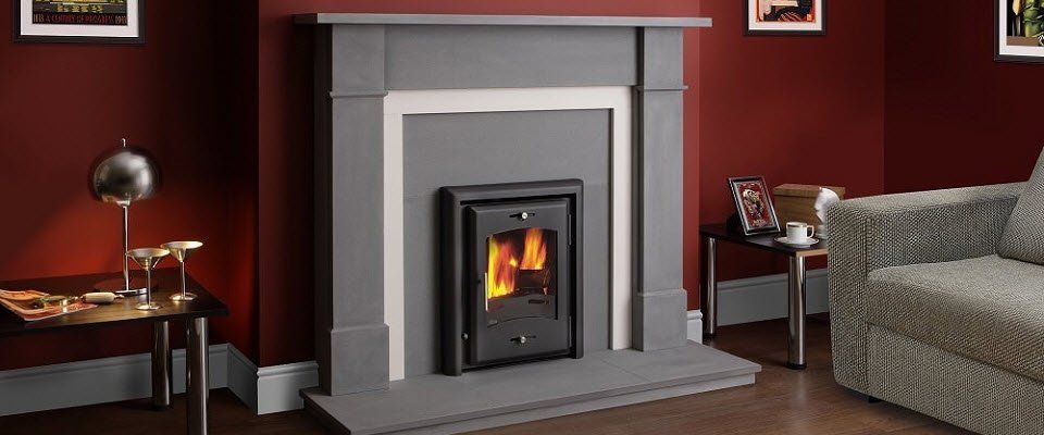 Natural stone Flat Victorian fireplace