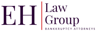 The logo for eh law group bankruptcy attorneys