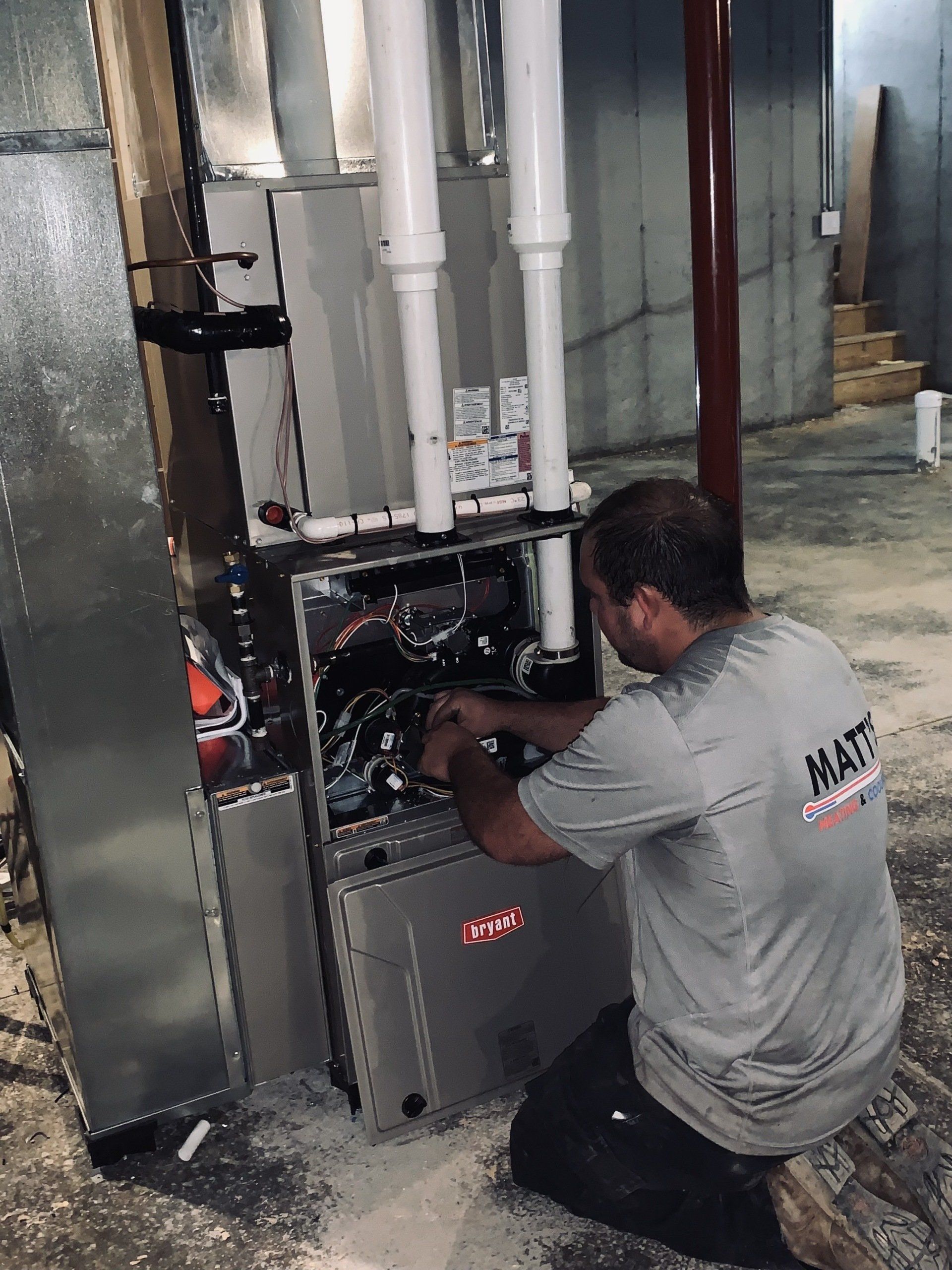 Residential Air Conditioning Unit — Spencerville, OH — Matt’s Heating & Cooling LLC Residential Air Conditioning Unit — Spencerville, OH — Matt’s Heating & Cooling LLC