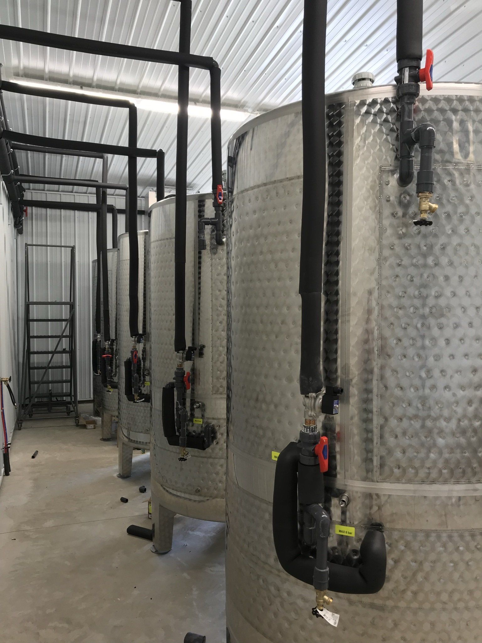 Back View of the Heater Tanks — Spencerville, OH — Matt’s Heating & Cooling LLC