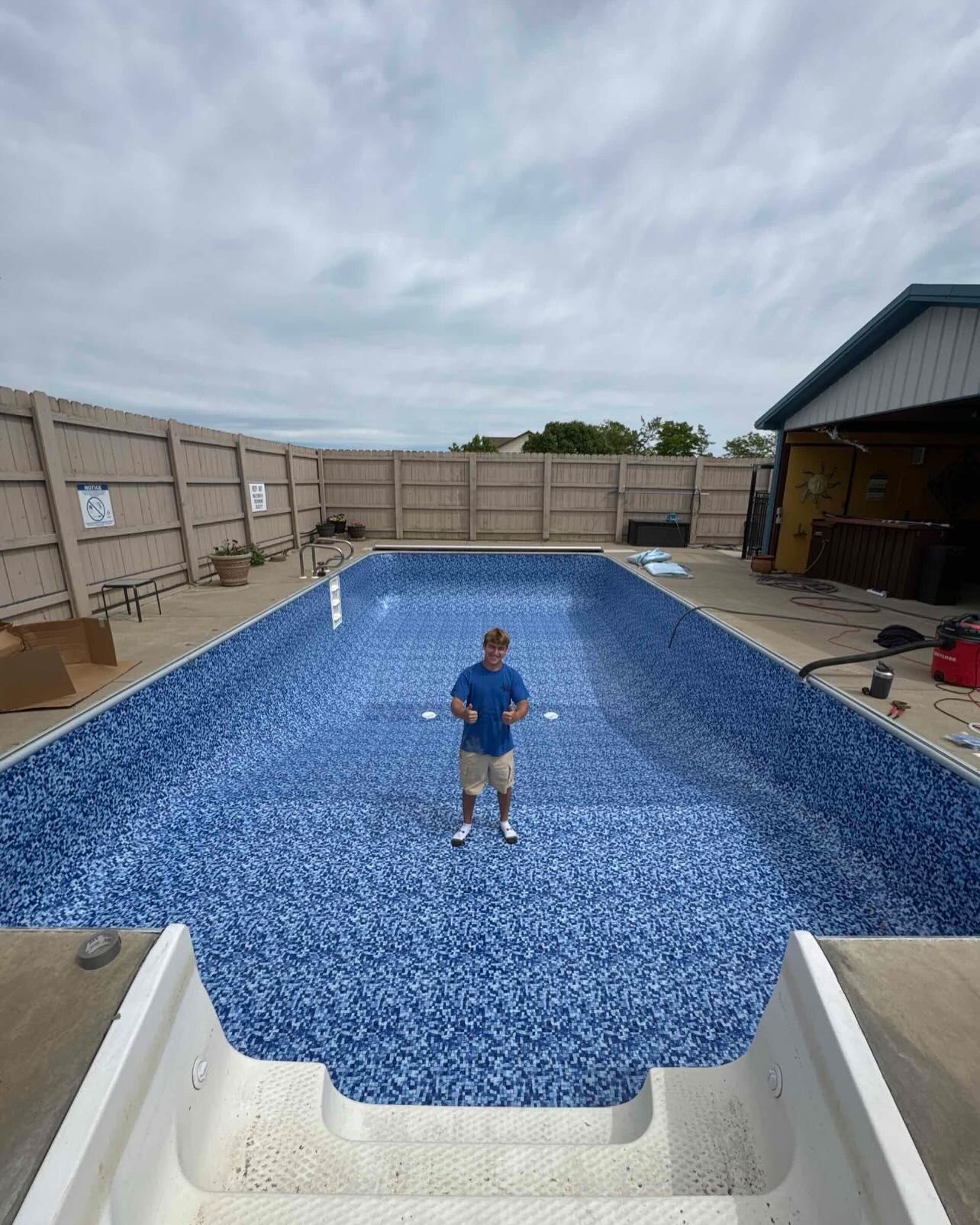 Pool Liner Installation in  Wichita KS