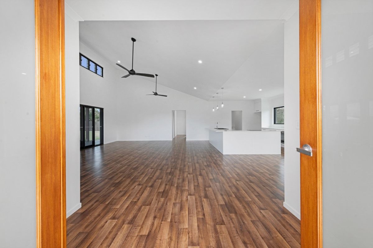 View Through a Doorway Into a Modern Living Space — Country to Coast Homes In Childers, QLD