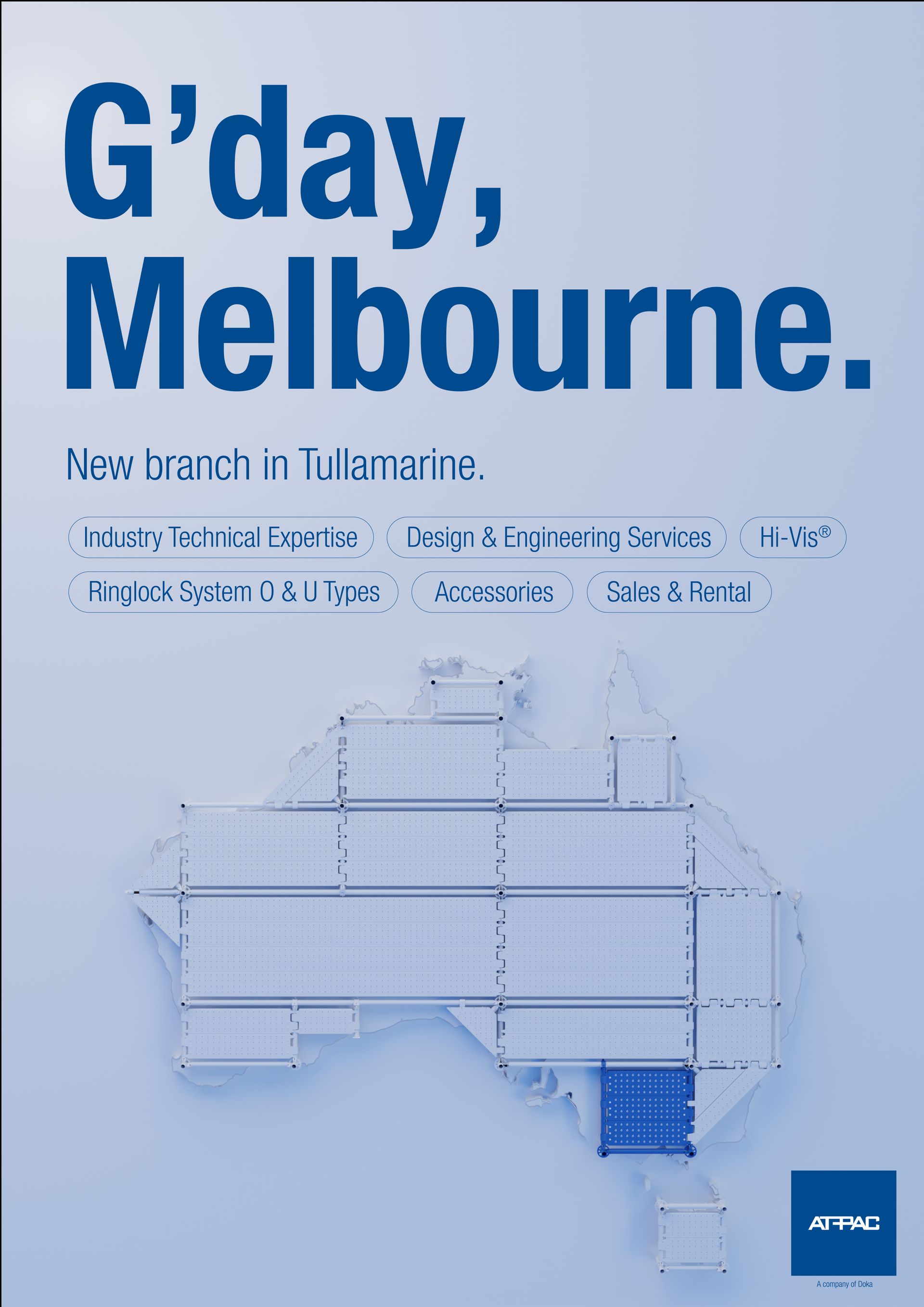 G'day Melbourne, we have a new branch in Tullamarine. 