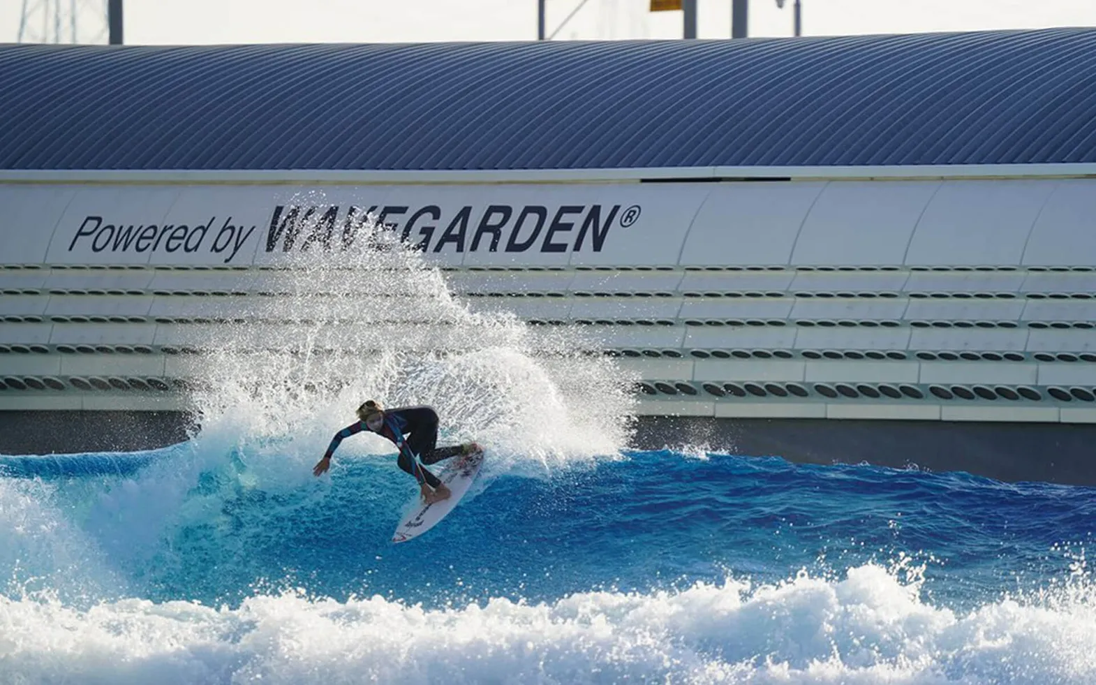 person surfing in a park