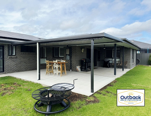 Custom Colorbond shed installation in Dubbo by Outback Home Improvements