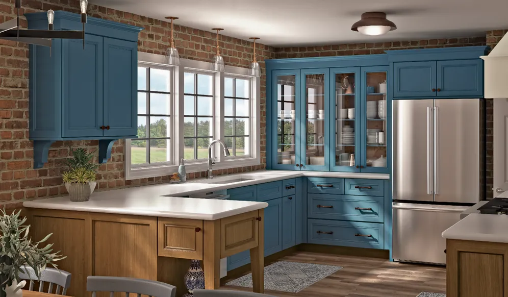 Kraftmaid Colorful Outlook