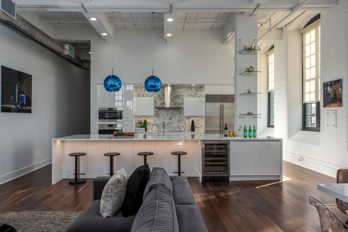 Crystal Cabinets Soho Bright White Loft