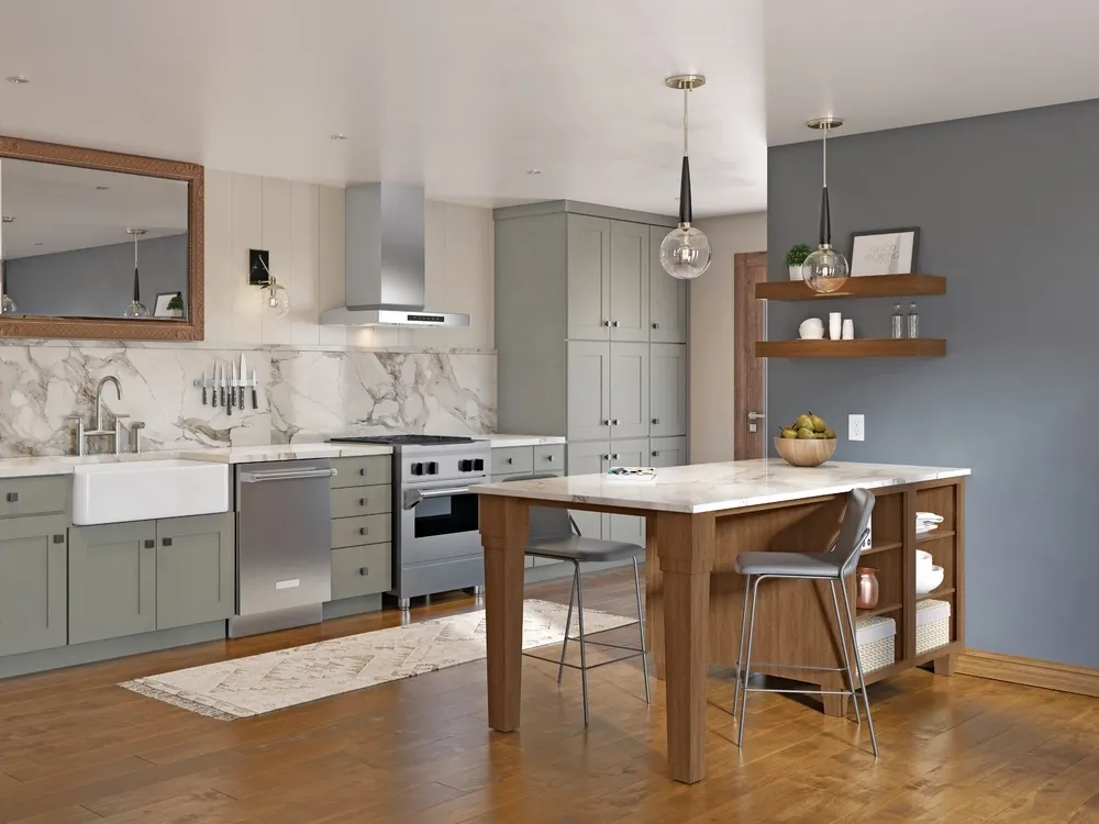 Merillat Masterpiece Hallie Cherry Weathered