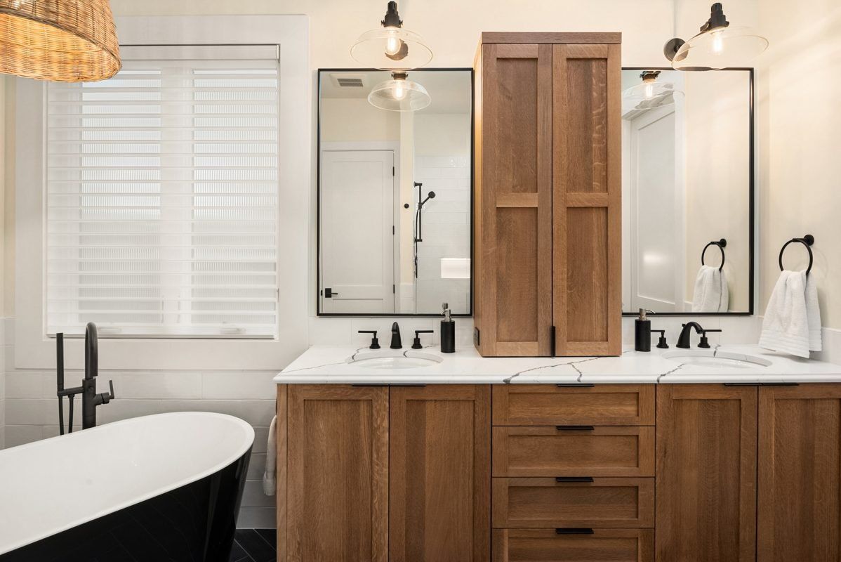 Crystal Cabinets Timeless Oasis Bathroom Regent