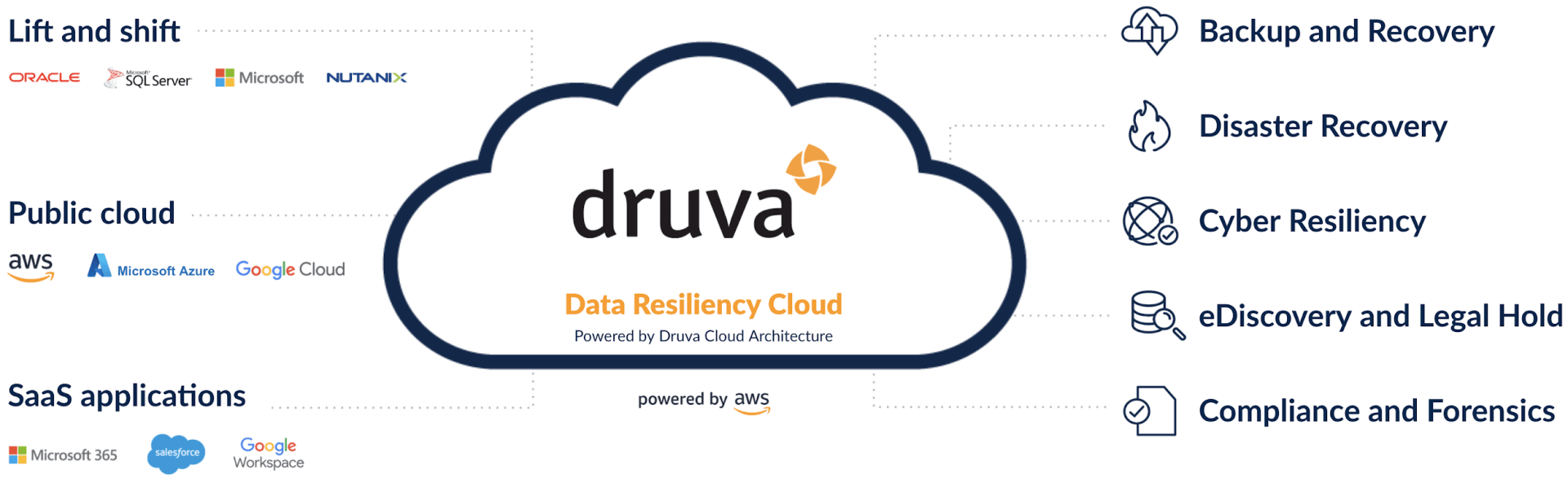 100% SaaS multi-cloud data resilience