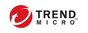 Trend Micro logo: red circle with white