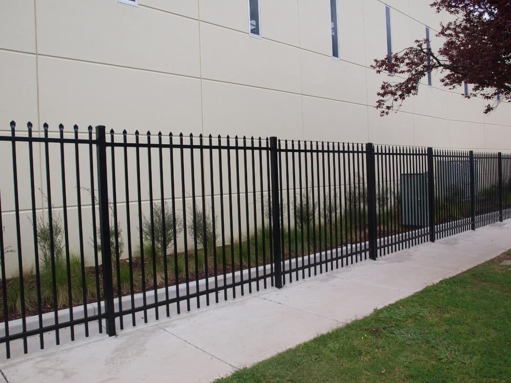 Grey Electric Gate - Fencing in Rockhampton, QLD