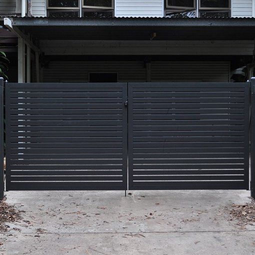 White Wooden Fence In Front of House - Fencing in Rockhampton, QLD