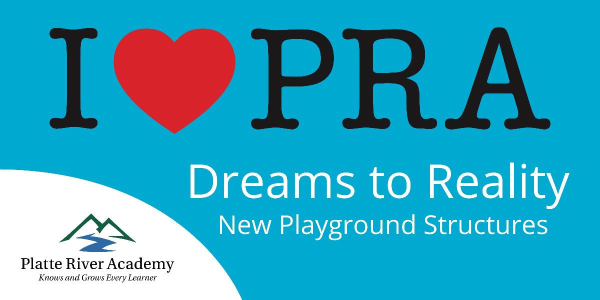 A blue sign that says i love pra dreams to reality