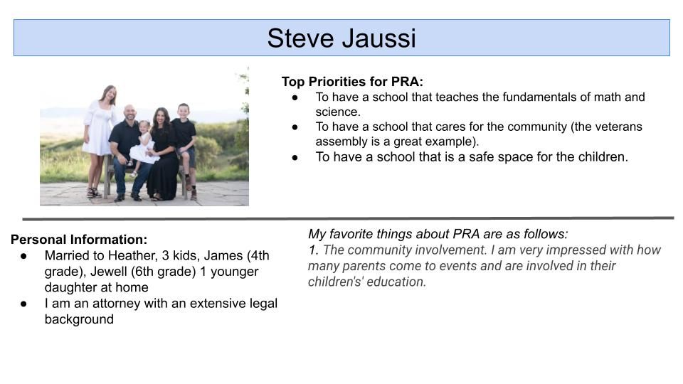 A resume for brendan keough shows a picture of a family.