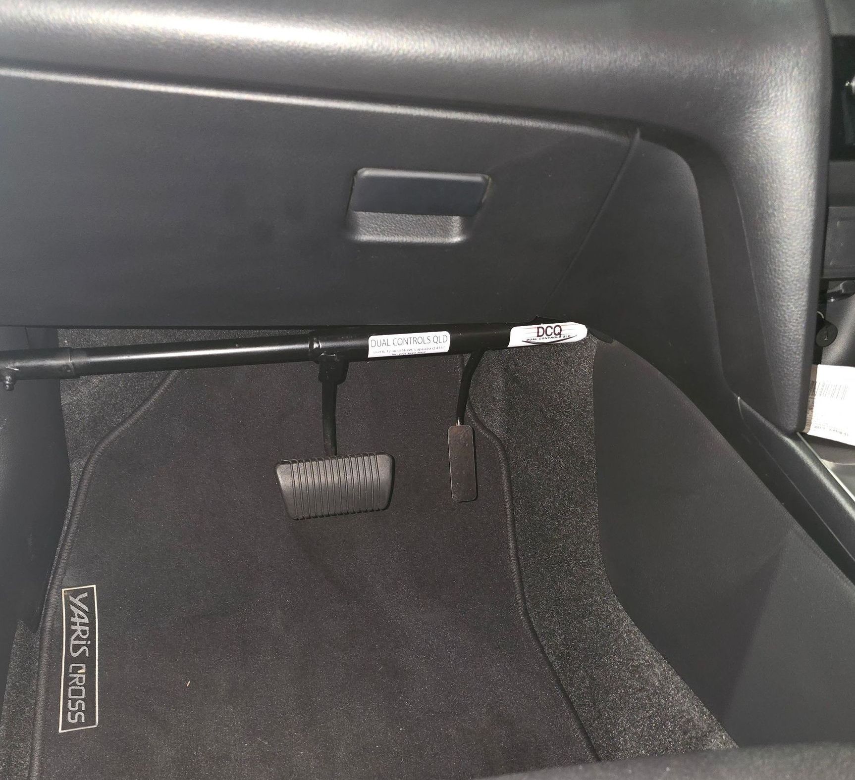 A Close up Of a Brake Pedal in A Car — Mobility Modification Services In Garbutt, QLD