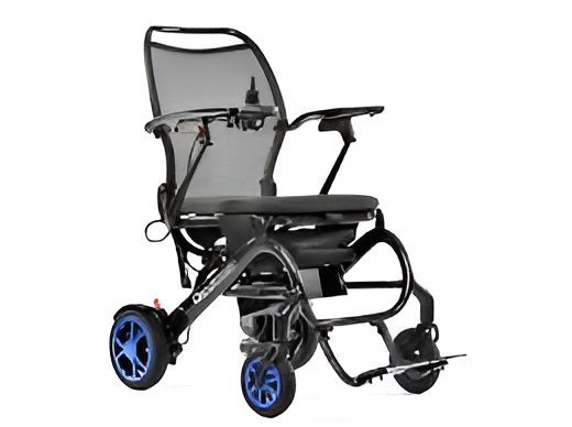 Mobility Equipment Quickie Q50R Carbon Fibre Folding Power Wheelchair — Mobility Modification Services In Garbutt, QLD