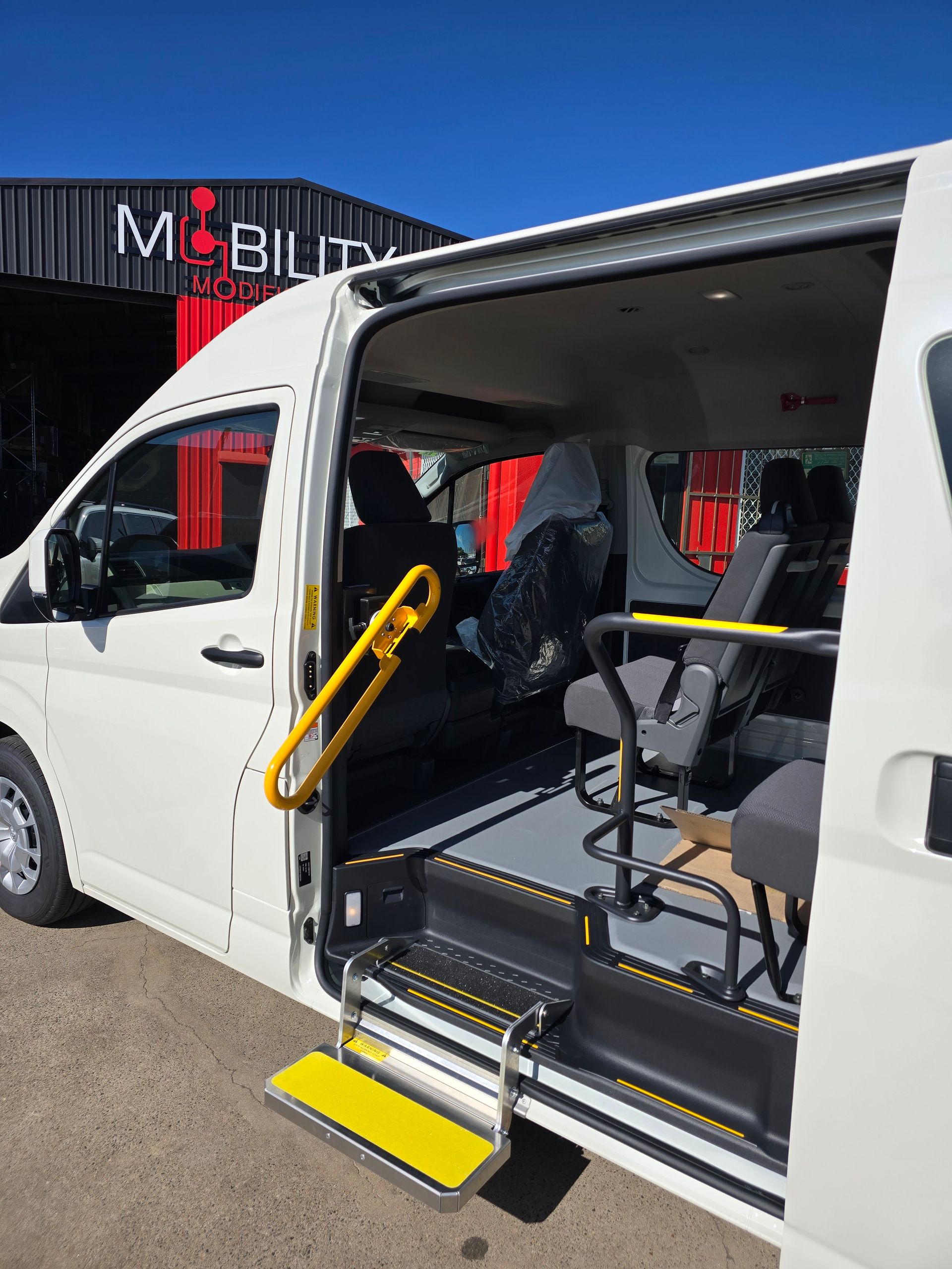 Manual Fold Down Step- Mobility Modification Services In Garbutt, QLD