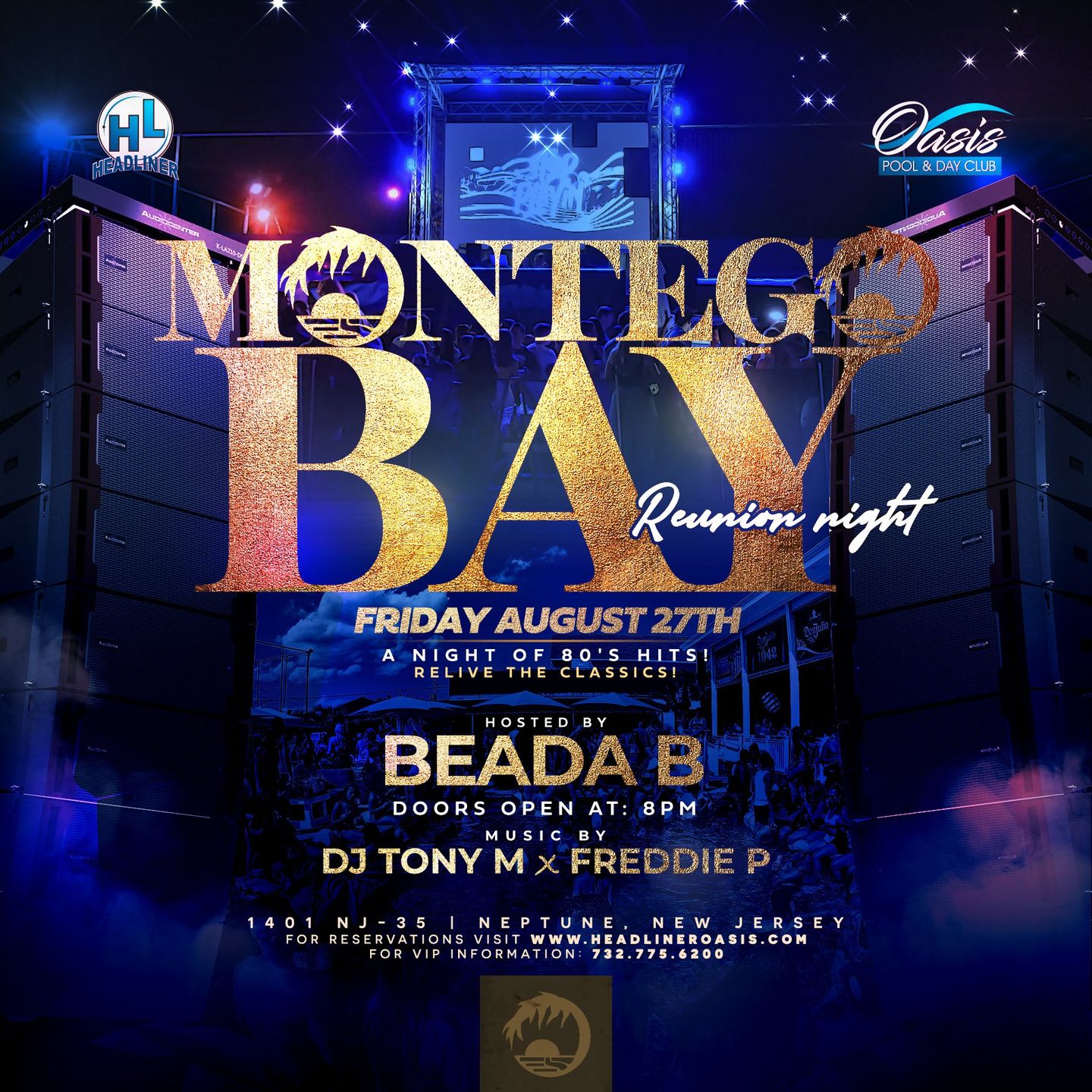 Bar Neptune, NJ Headliner Oasis