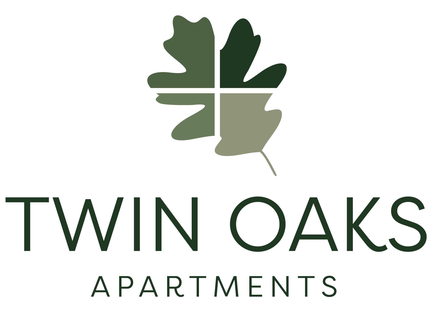 Twin Oaks Apartments Header Logo - Select To Go Home