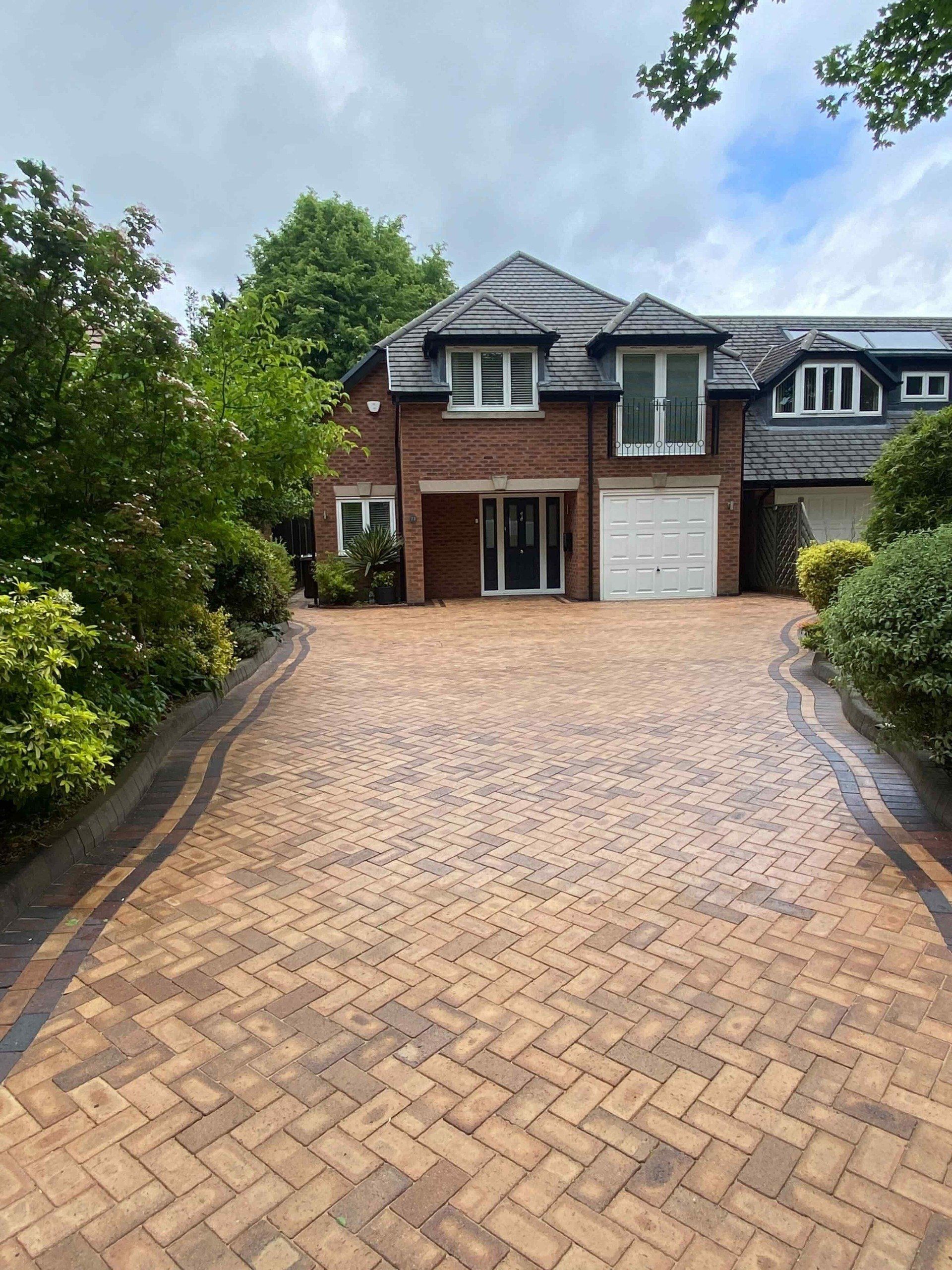 Sealed blocked paved driveway in Harrogate