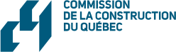 Le logo de la commission de la construction du québec
