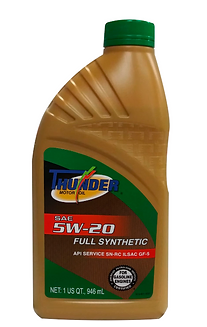 Thunder SAE 5W 20 Motor Oil — Hialeah,FL — American Oil Wholesale