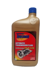 Thunder Motor Oil DX III-H/M ATF — Hialeah,FL — American Oil Wholesale