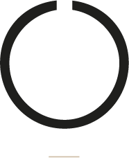 Black circular loading icon with a small gap at the top on a white background