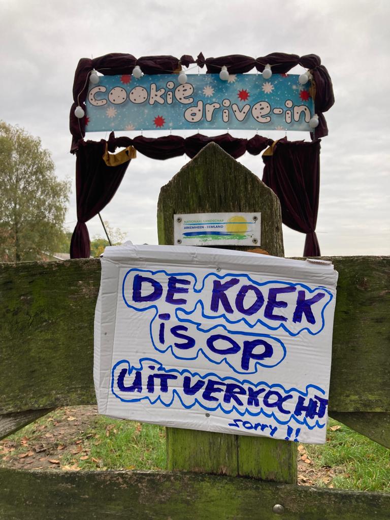 De koek is op  cookiedrive-in friersdale 2021