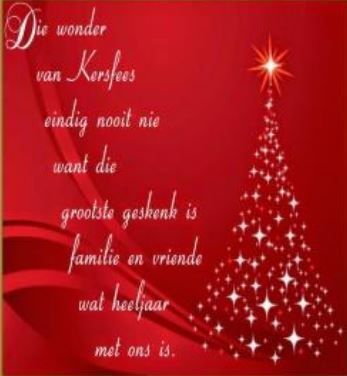 Kerstwens uit Friersdale