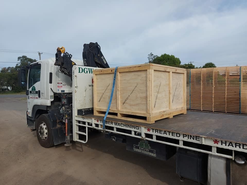 Timber Box for Transport — Timber Suppliers in Hunter Valley, NSW