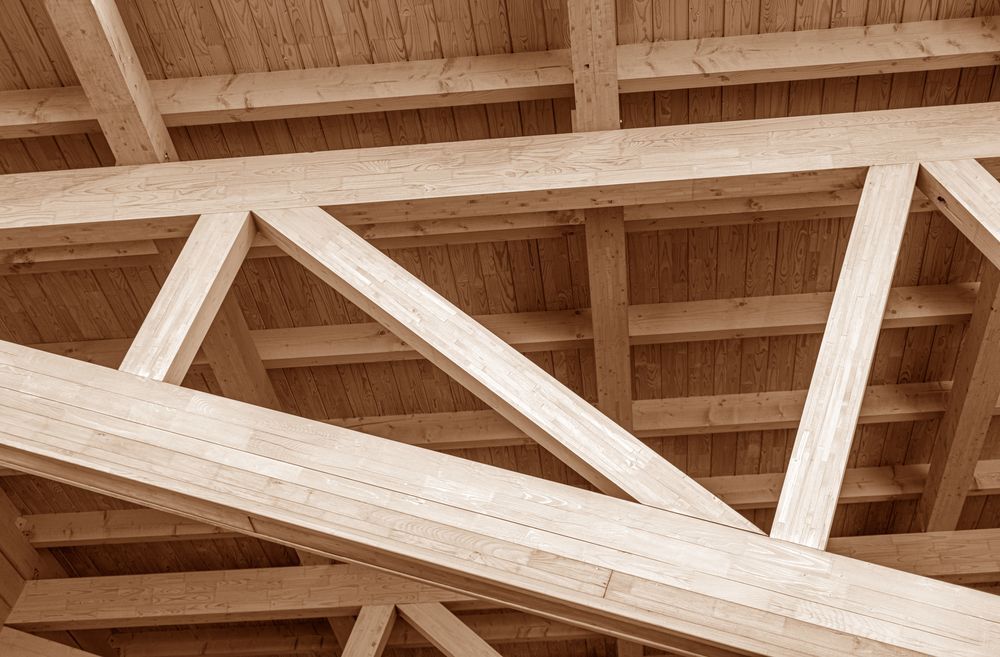 Construction of Wooden Roof — Timber Suppliers in Hunter Valley, NSW