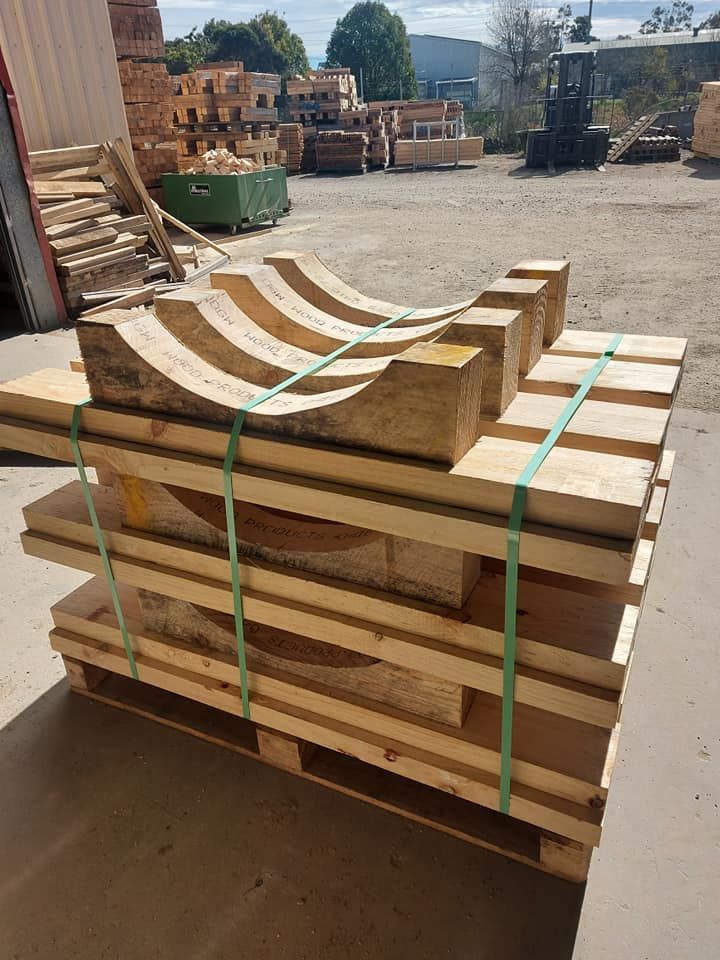 Pallets with Wooden Bars — Timber Suppliers in Hunter Valley, NSW