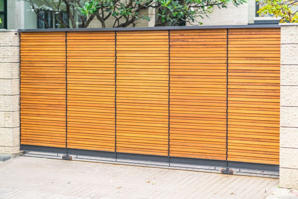 Sliding Door Made of Wooden with Wheel — Timber Suppliers in Rutherford, NSW