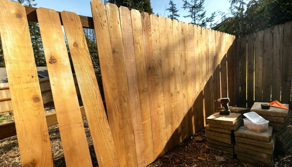 Building a Cedar Picket Wood Fence — Timber Suppliers in Rutherford, NSW
