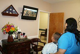 Patient Watching Television — Corpus Christi, TX — Angel Bright Hospice, Inc.