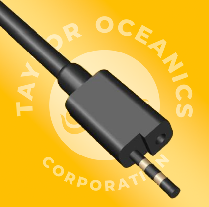 A close up of a taylor oceanics corporation logo