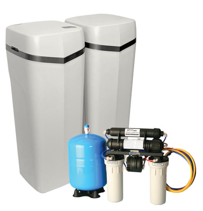 Logo of Hague Quality Water International. Text reads