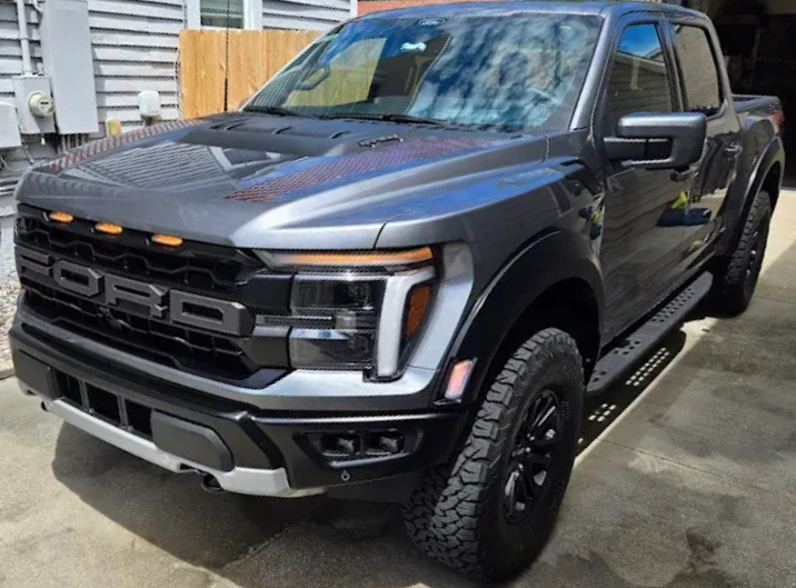 Ford Raptor Ceramic coating tampa installation by Steve Calafato
