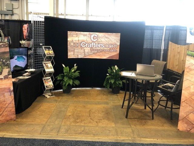 Company Booth — Noblesville, IN — Concrafters Inc.